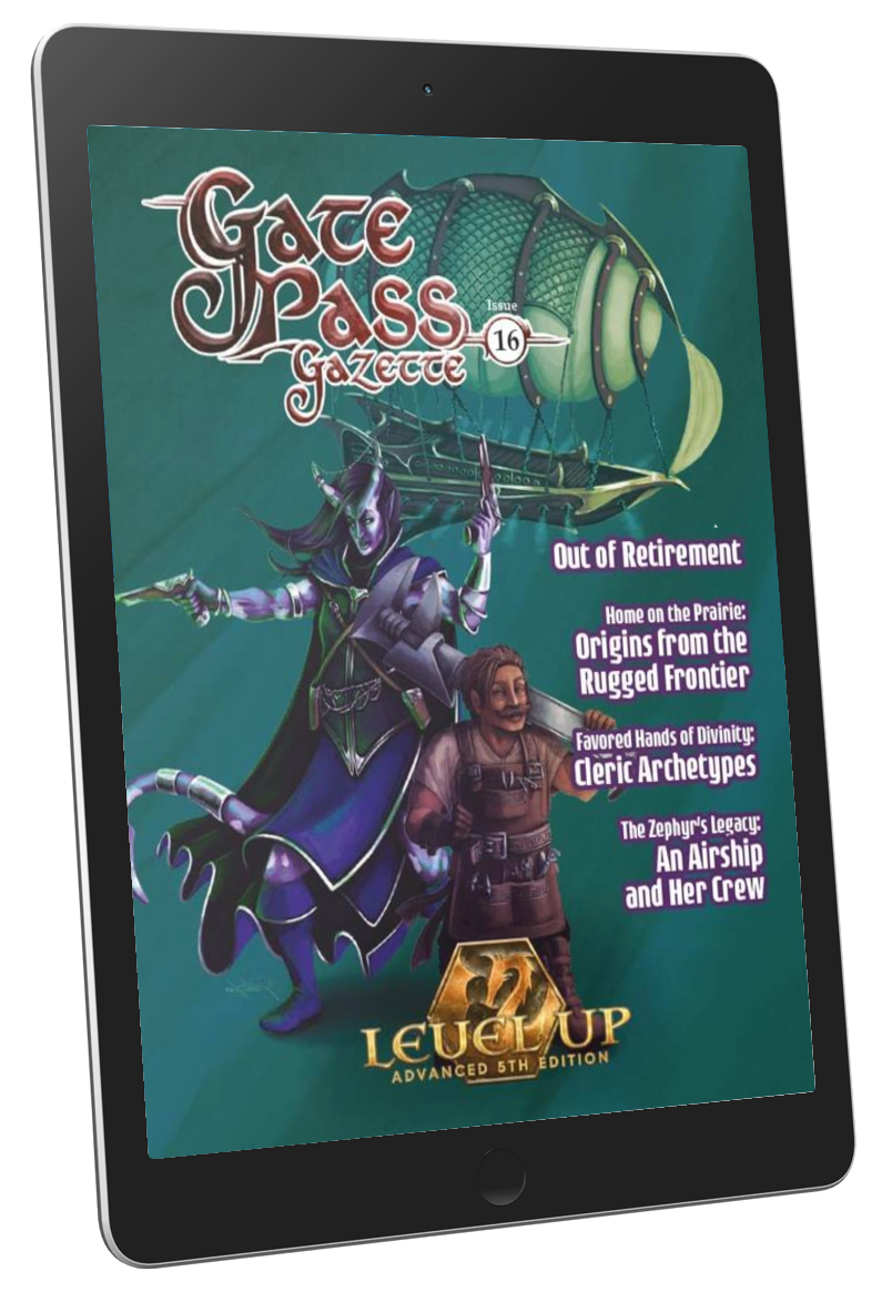 Level Up: Gate Pass Gazette Issue #16 (A5E)