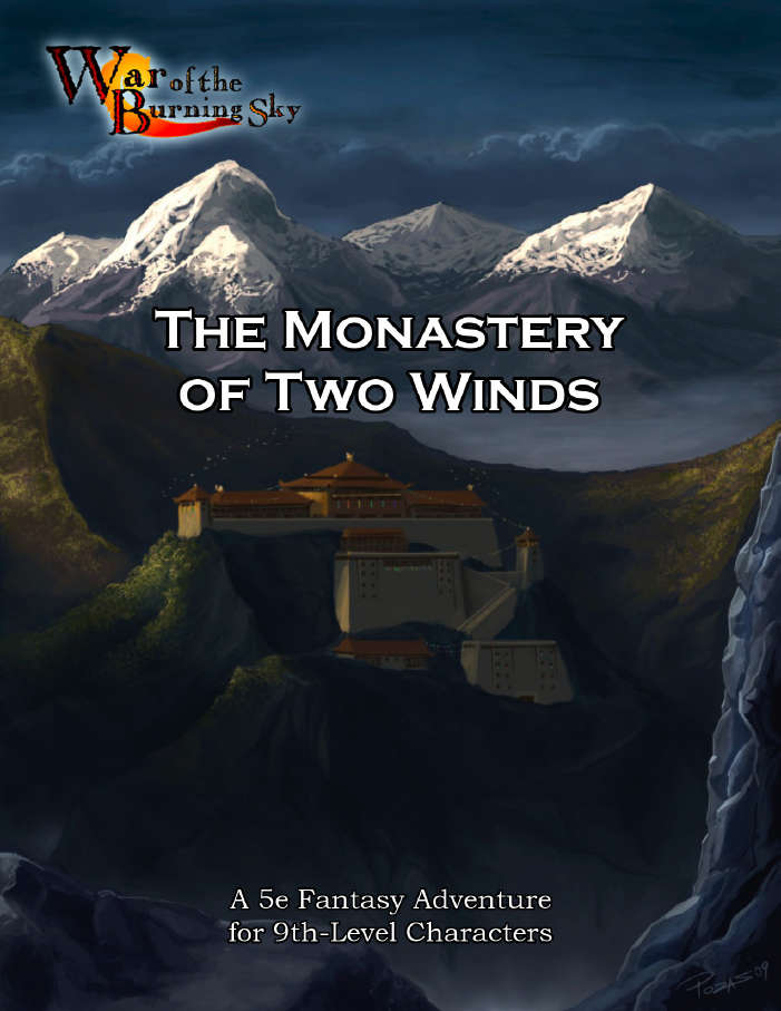 War of the Burning Sky 5E #5: Mission to the Monastery of Two Winds