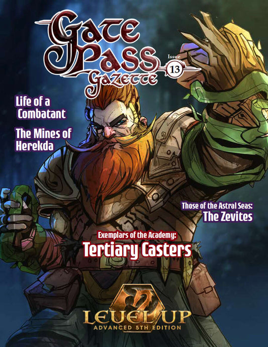 Level Up: Gate Pass Gazette Issue #13 (A5E)