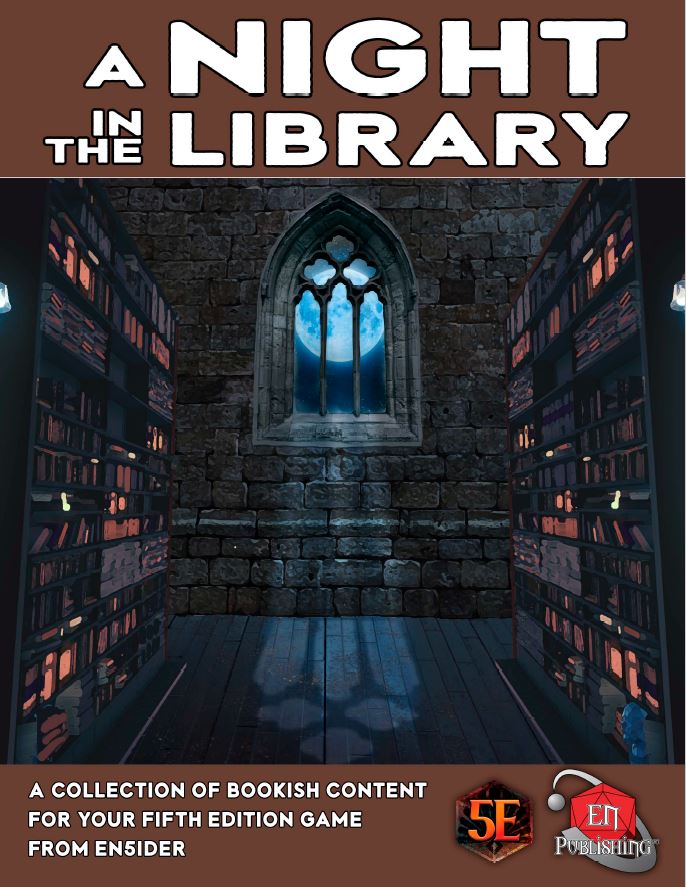 A Night in the Library: A Bookish Adventure for D&D 5E