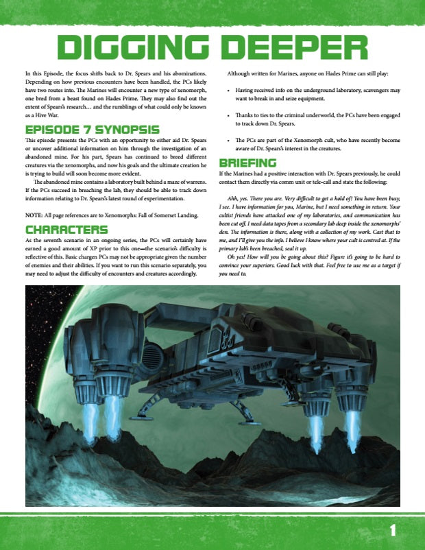 Digging Deeper (WOIN)