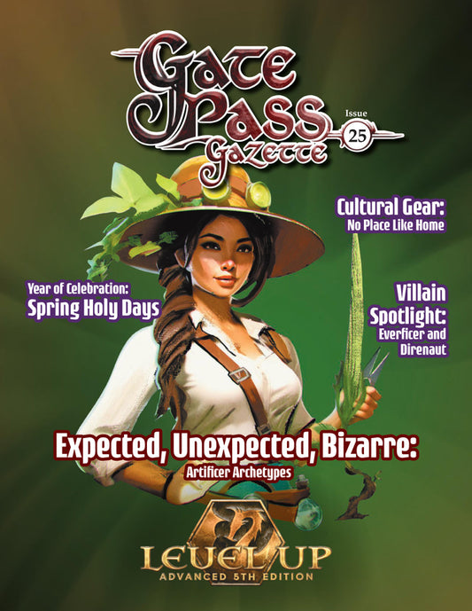 Level Up: Gate Pass Gazette Issue #25 (A5E)