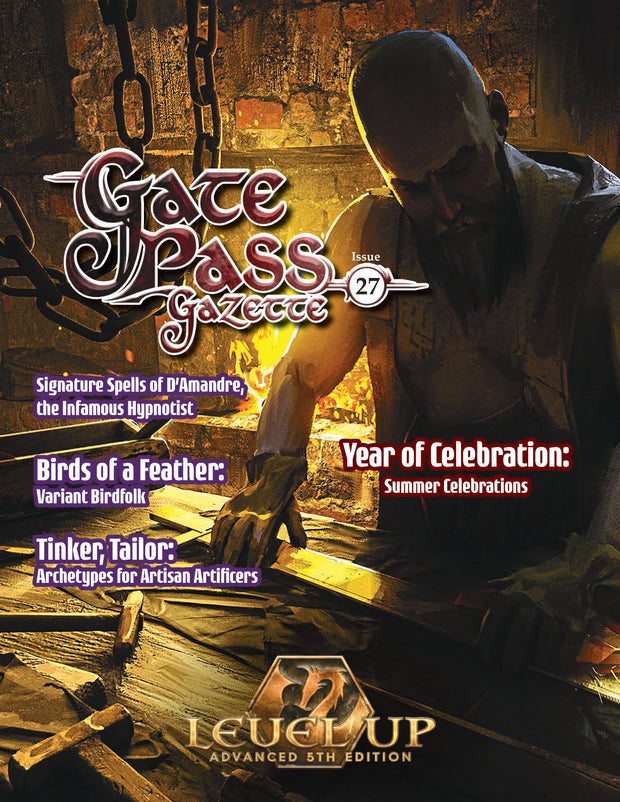 Level Up: Gate Pass Gazette Issue #27 (A5E)