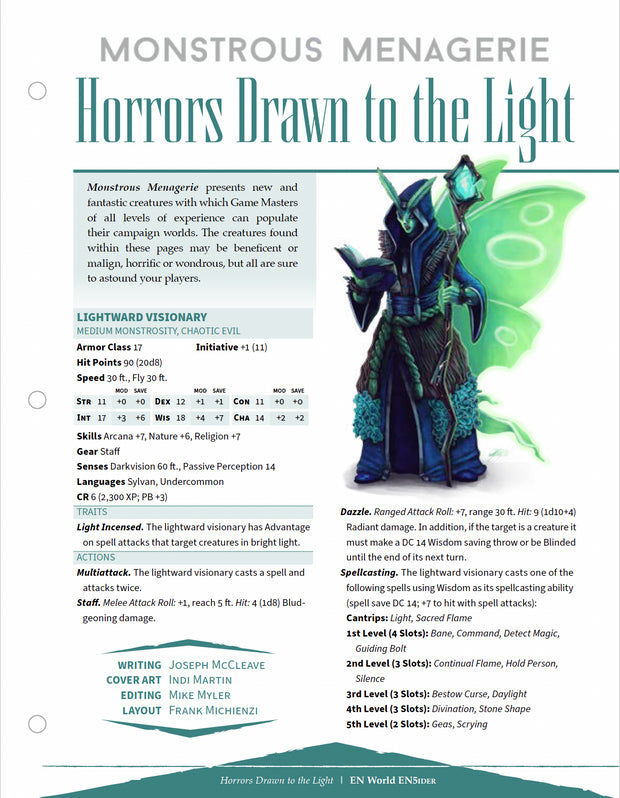 Horrors Drawn to the Light (D&D 5e)