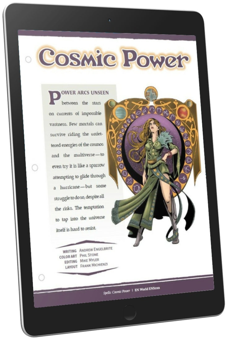 Spells: Cosmic Power (D&D 5e)