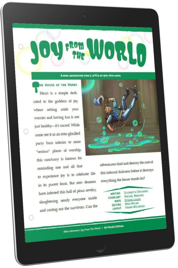 Mini-Adventure: Joy From the World (D&D 5e)
