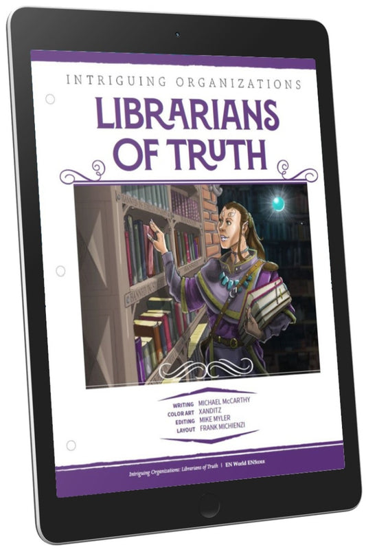 Intriguing Organizations: Librarians of Truth (D&D 5e)