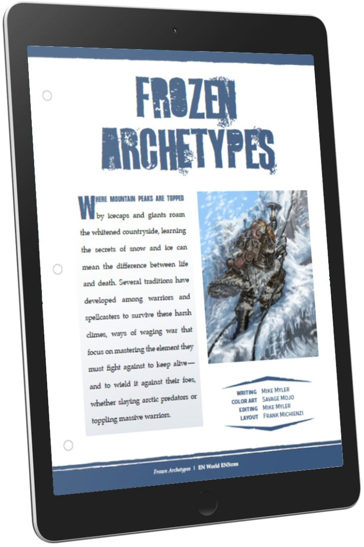 Frozen Archetypes Dandd 5e En Publishing 8130