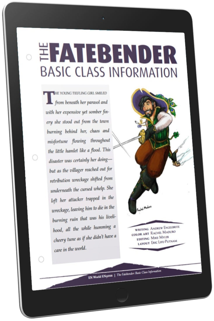 The Fatebender: Basic Class Information (D&D 5e)