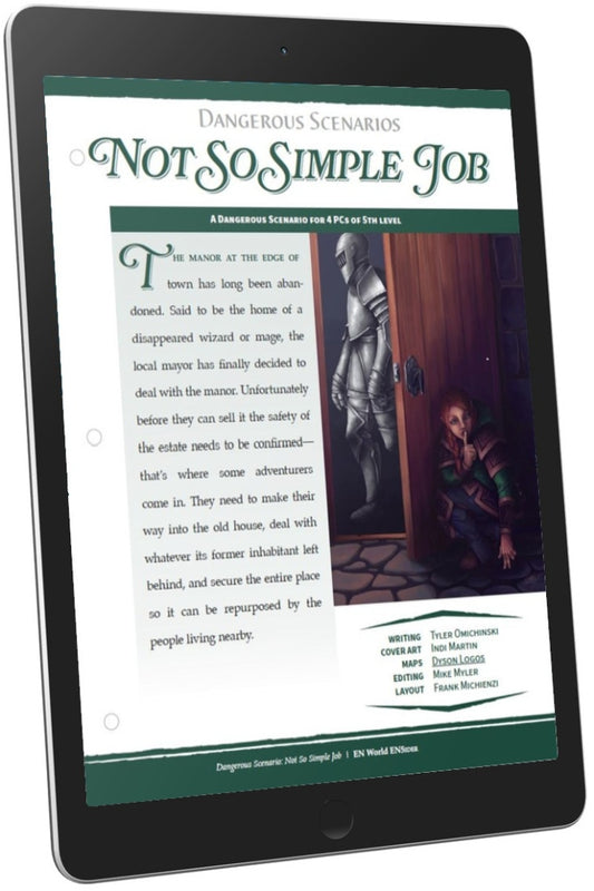 Dangerous Scenarios: Not So Simple Job (D&D 5e)