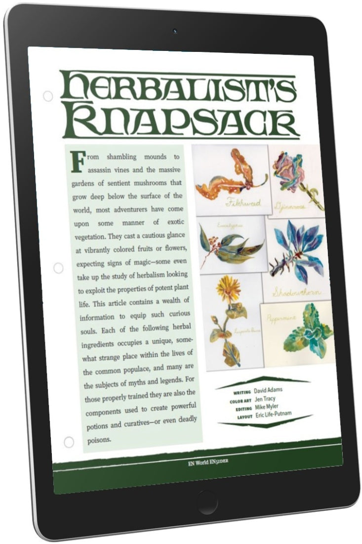 Herbalist's Knapsack (D&D 5e)