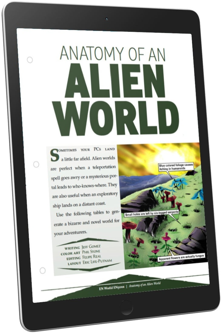 Anatomy Of An Alien World (D&D 5e)