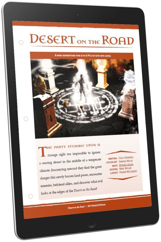 Mini-Adventure: Desert on the Road (D&D 5e)