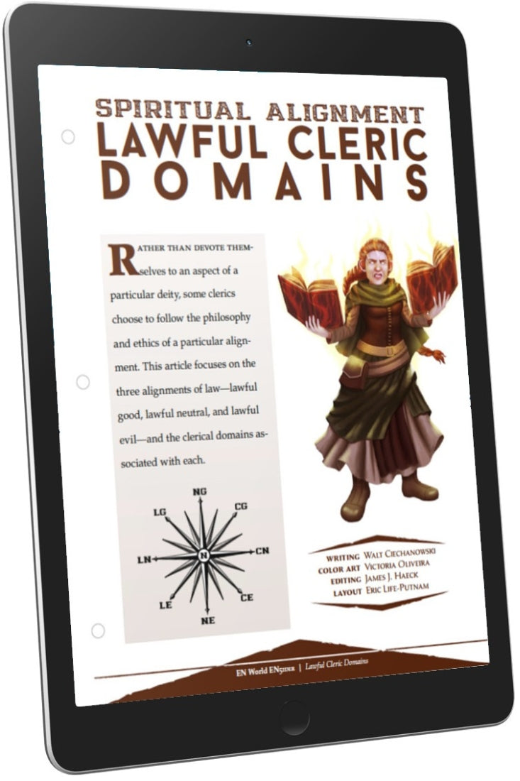 Spiritual Alignment: Lawful Clerical Domains (D&D 5e)