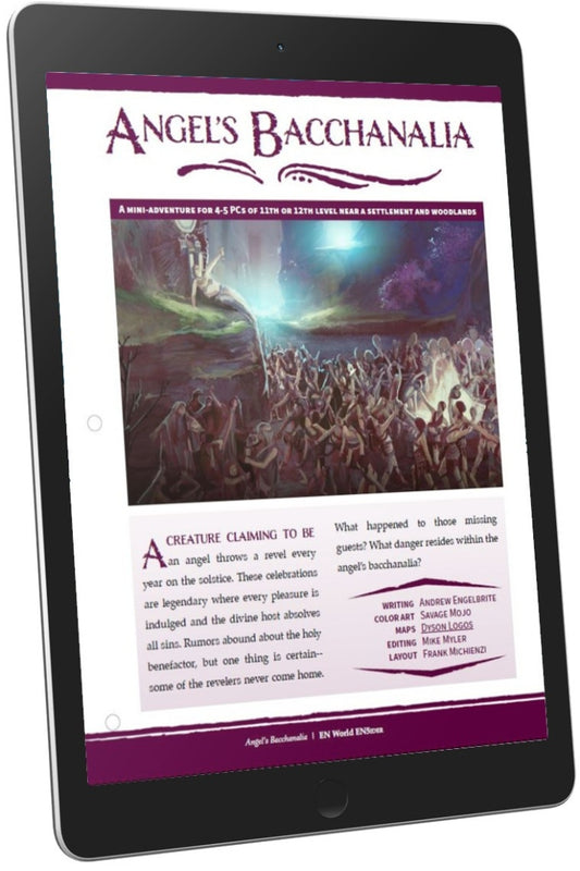 Mini-Adventure: Angel's Bacchanalia (D&D 5e)