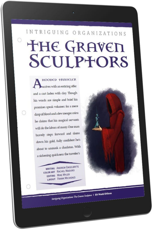 Intriguing Organizations: The Graven Sculptors (D&D 5e)
