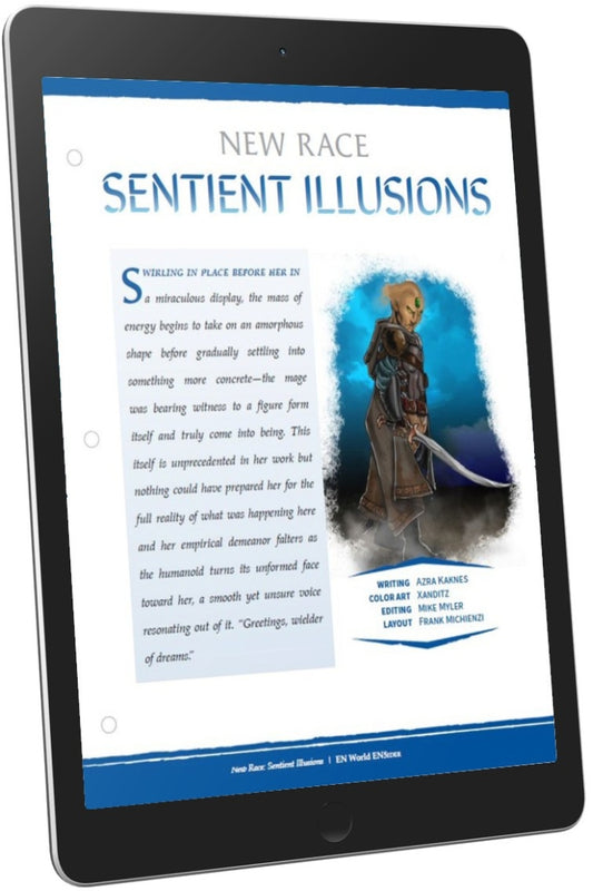 New Race: Sentient Illusions (D&D 5e)
