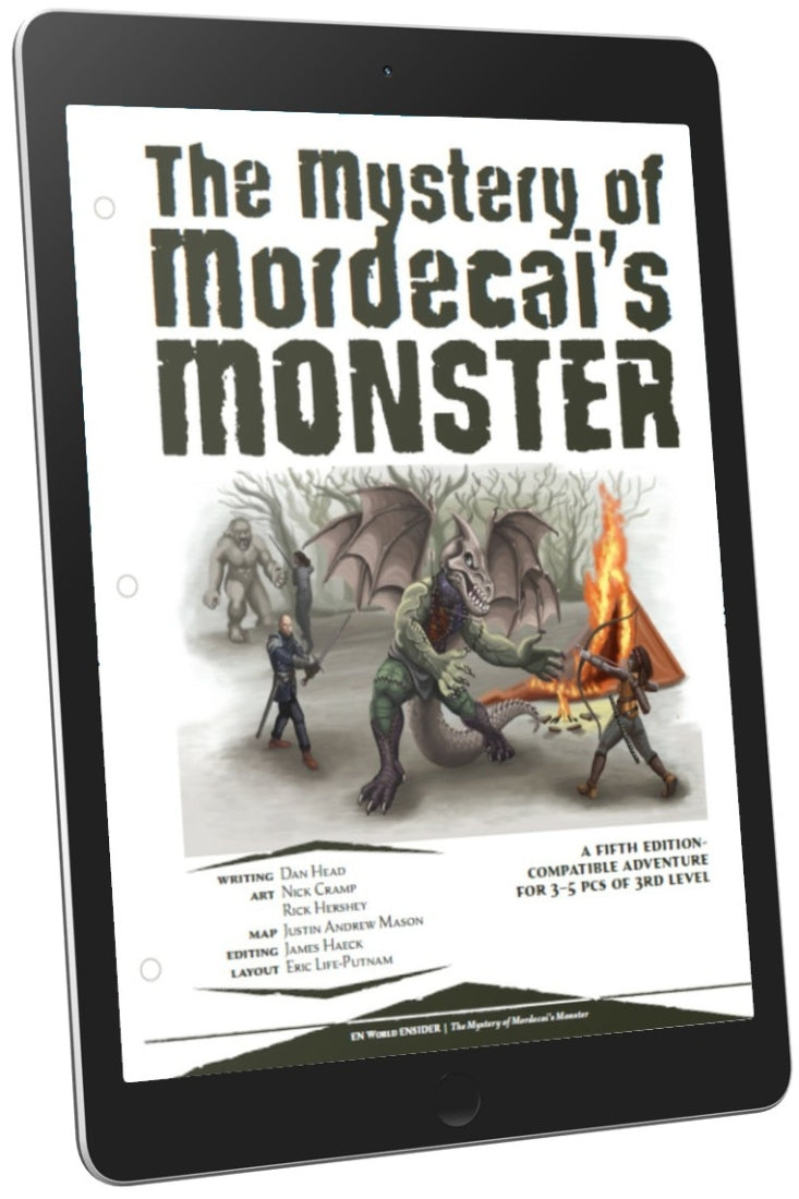 5th edition d&d monsters The Mystery of Mordecai's Monster (D&D 5e) – EN Publishing