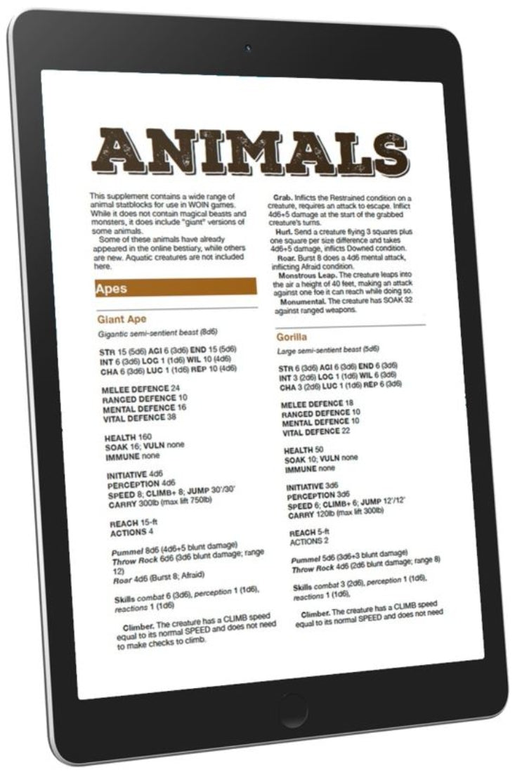 Animals (WOIN)