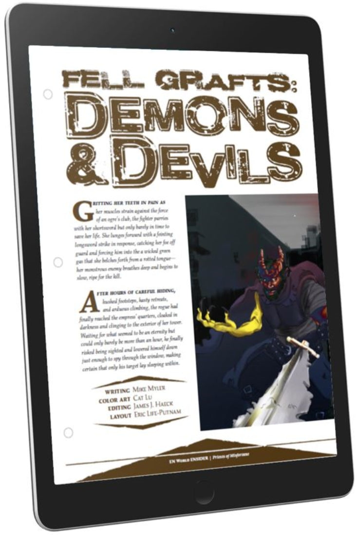 Fell Grafts: Demons & Devils (D&D 5e) – EN Publishing