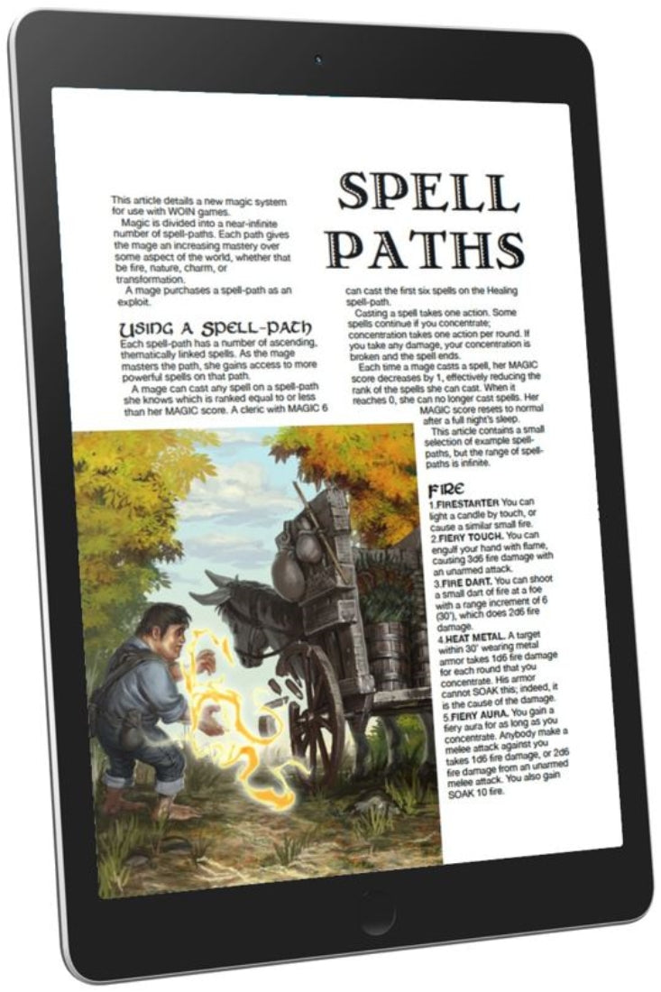 Spell-Paths (WOIN)