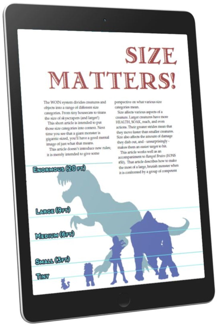 Size Matters! (WOIN)