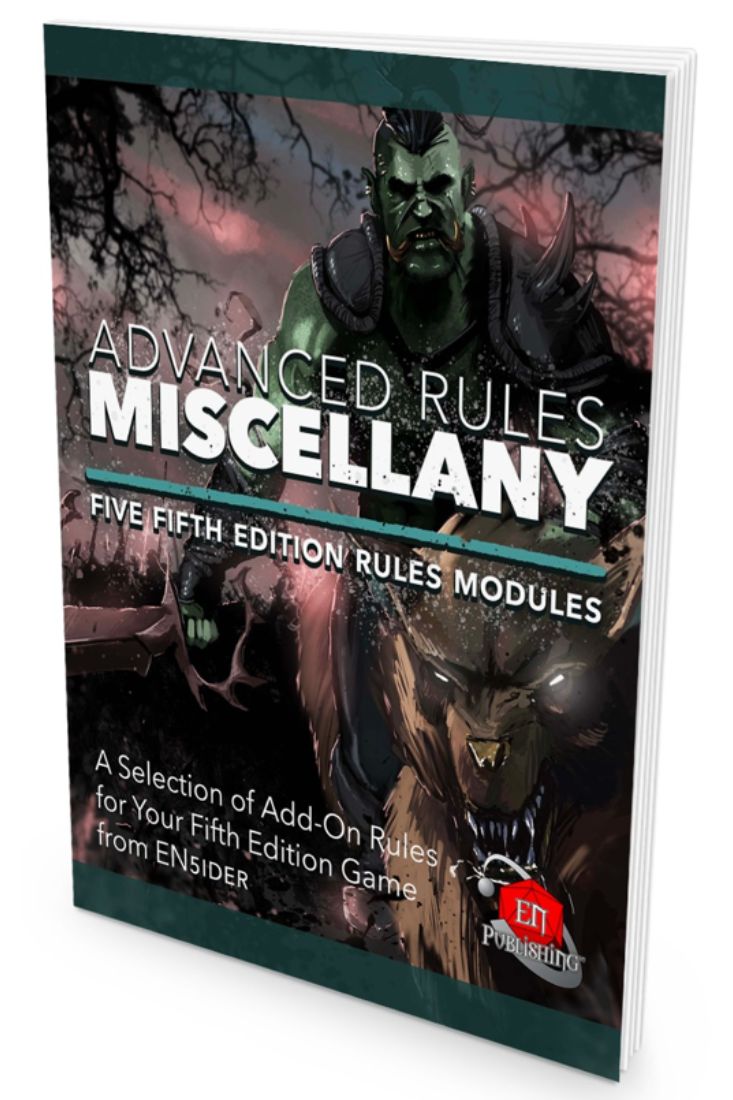 Advanced Rules Miscellany: Five 5th Edition Rules Modules
