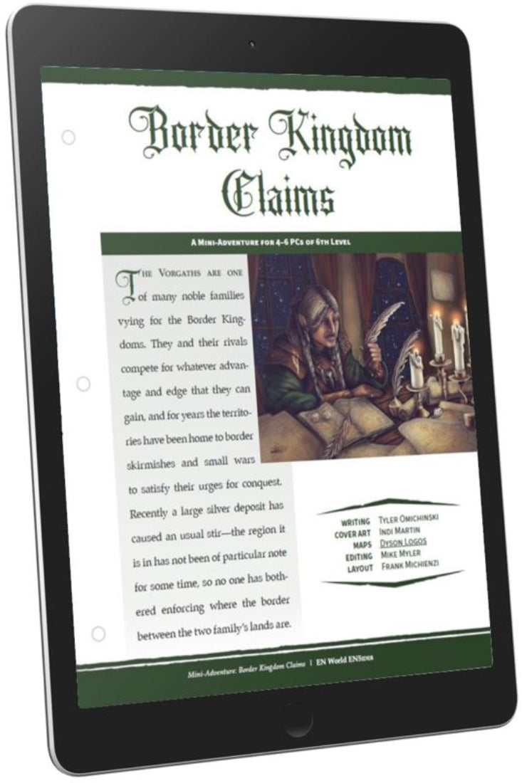 Mini-Adventure: Border Kingdom Claims (D&D 5e)
