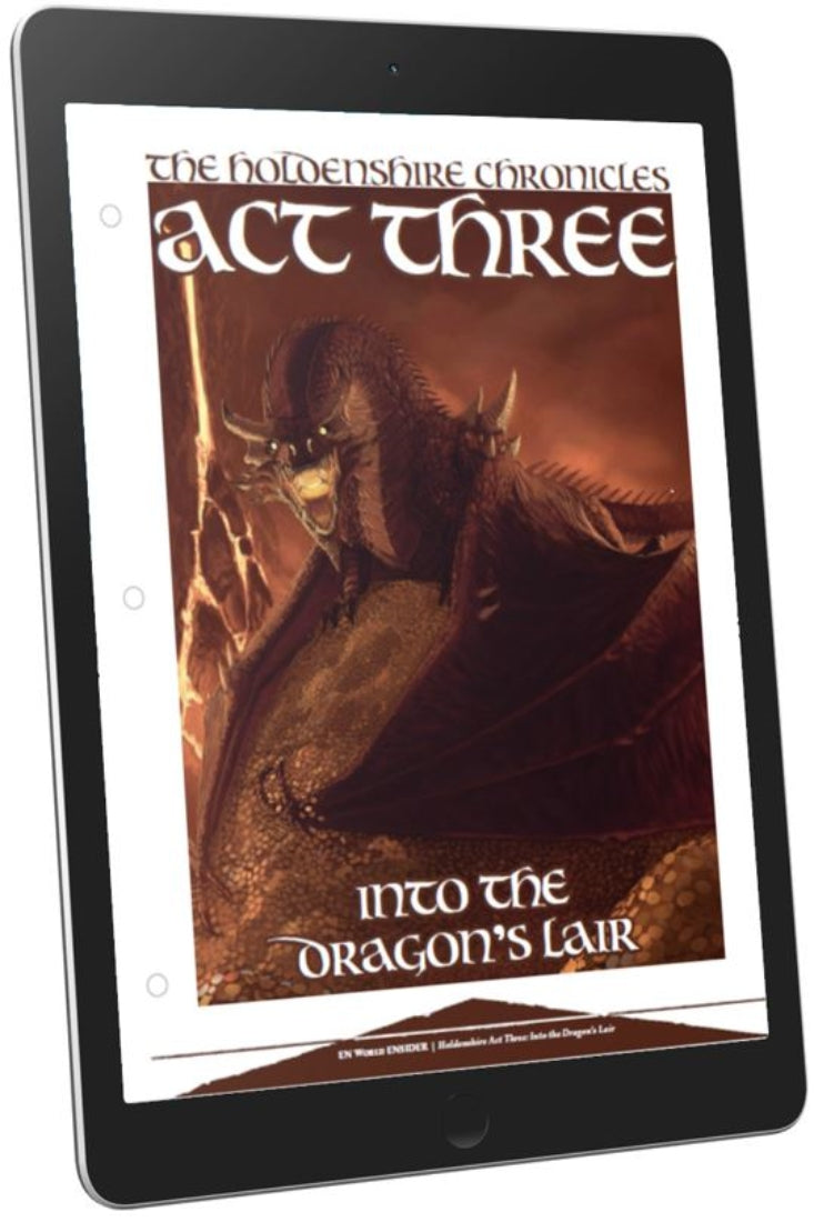 The Holdenshire Chronicles (Act 3): Into the Dragon's Lair (D&D 5e) – EN  Publishing