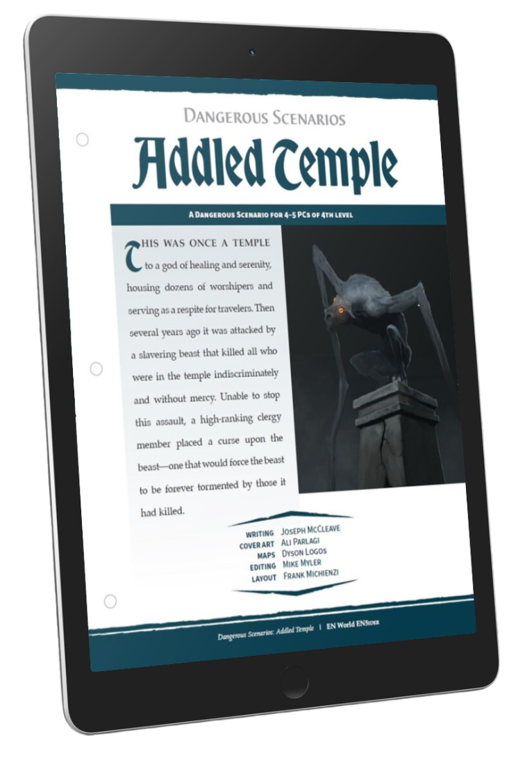 Dangerous Scenarios: Addled Temple (D&D 5e)