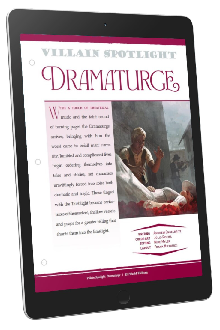 Villain Spotlight: Dramaturge (D&D 5e)