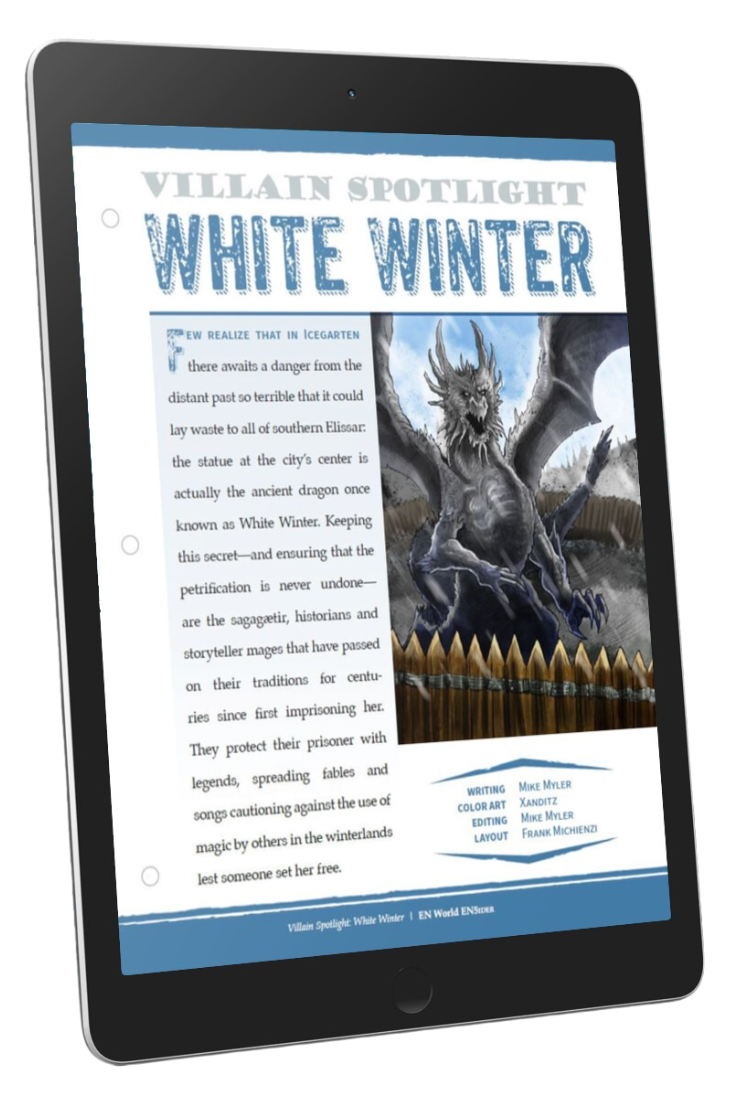 Villain Spotlight: White Winter (D&D 5e)