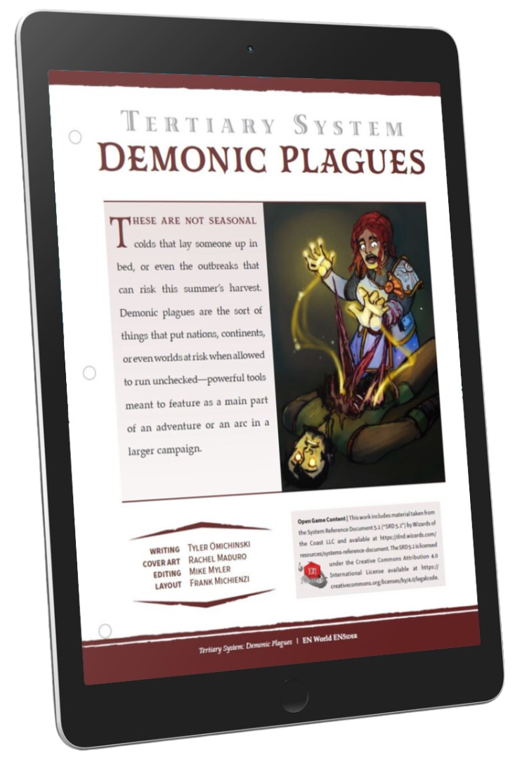 Tertiary System: Demonic Plagues (D&D 5e) 