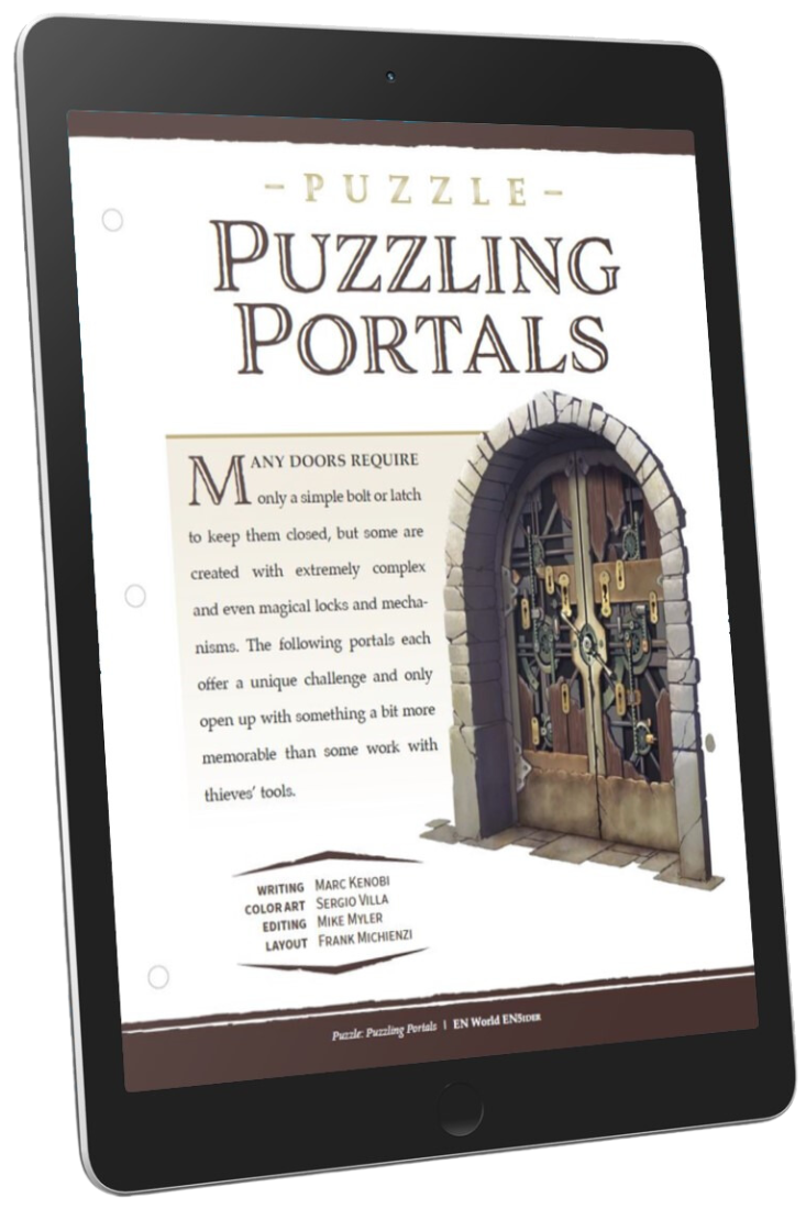 Puzzle: Puzzling Portals (D&D 5e)