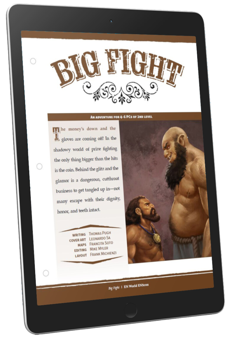 Adventure: Big Fight (D&D 5e)