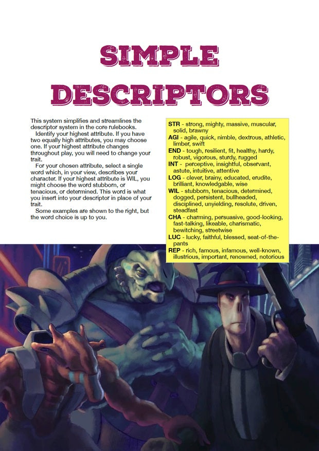 Simple Descriptors (WOIN)