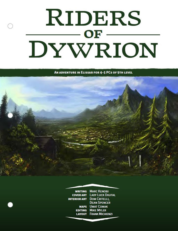 Adventure: Riders of Dywrion (D&D 5e)