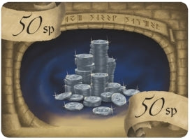Tabletop Money Silver Piece Deck (40 Cards)