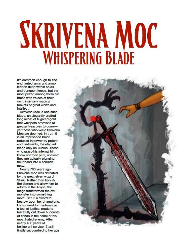 Skrivena Moc: Whispering Blade (WOIN)