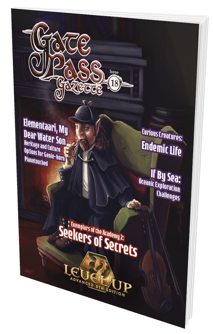 Level Up: Gate Pass Gazette Issue #18 (A5E)