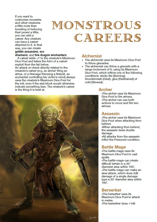 Monstrous Careers (WOIN)