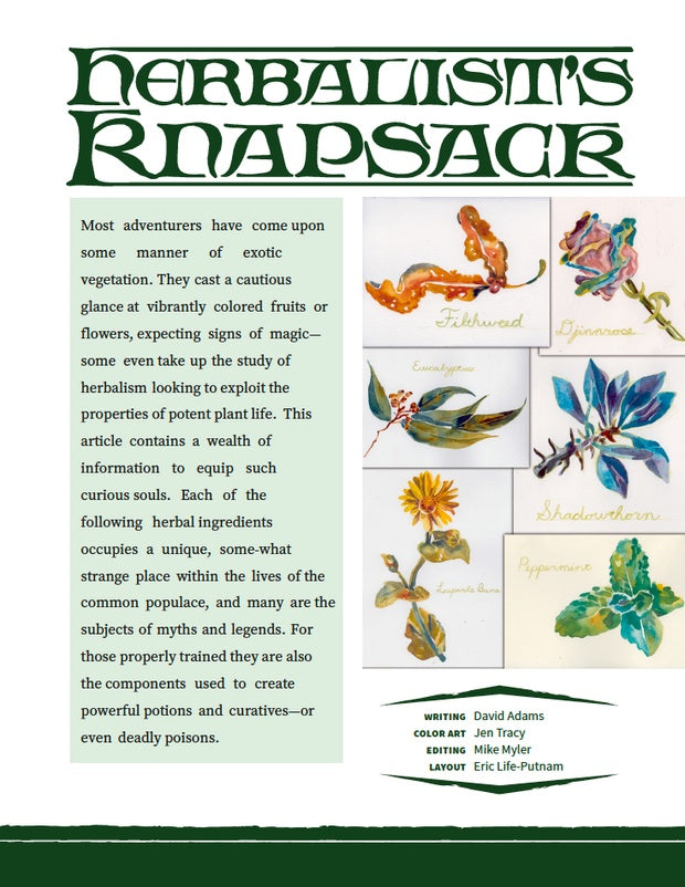 Herbalist's Knapsack (WOIN)