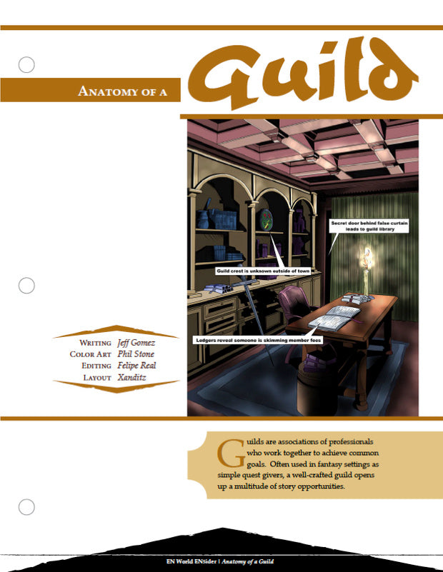Anatomy of a Guild (D&D 5e)