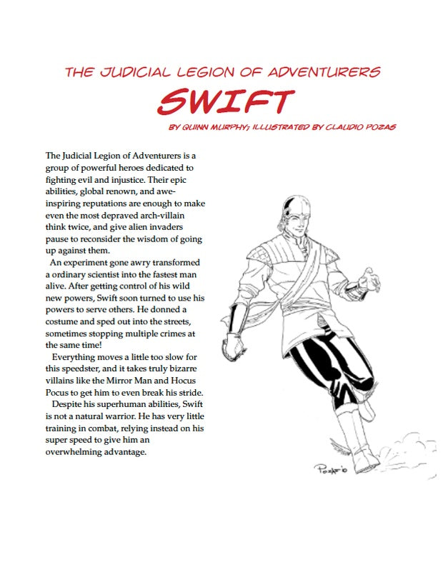 The Judicial Legion of Adventurers: Swift (WOIN)