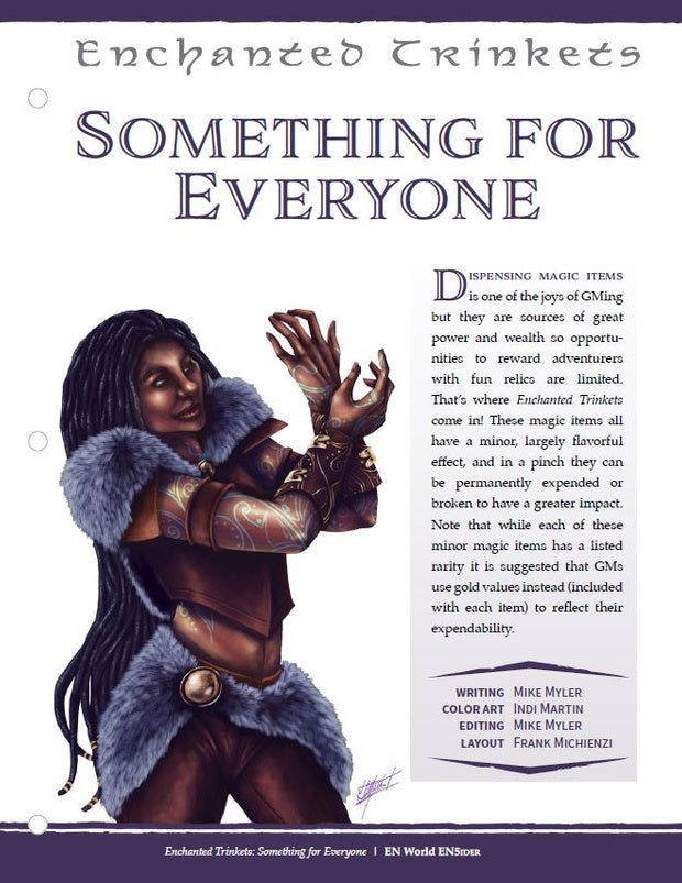 Enchanted Trinkets: Something for Everyone (D&D 5e)