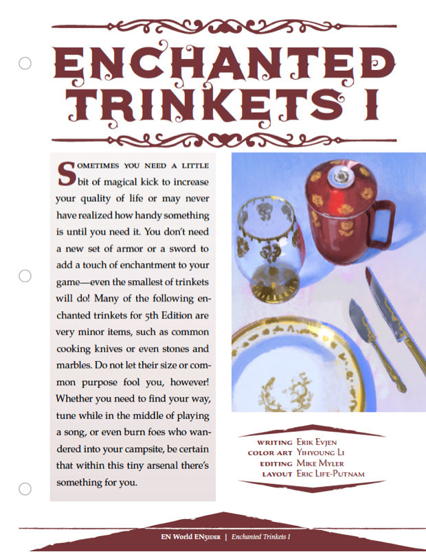 Enchanted Trinkets I (D&D 5e)