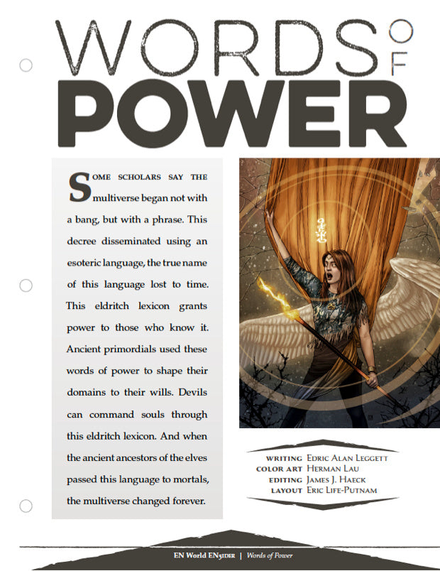 Words of Power (D&D 5e)
