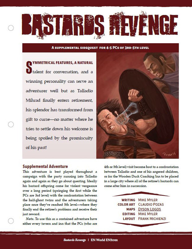 Mini-Adventure: Bastards Revenge (D&D 5e)