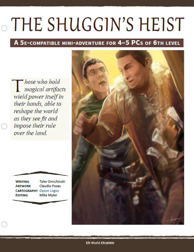 Mini-Adventure: The Shuggin's Heist (D&D 5e)