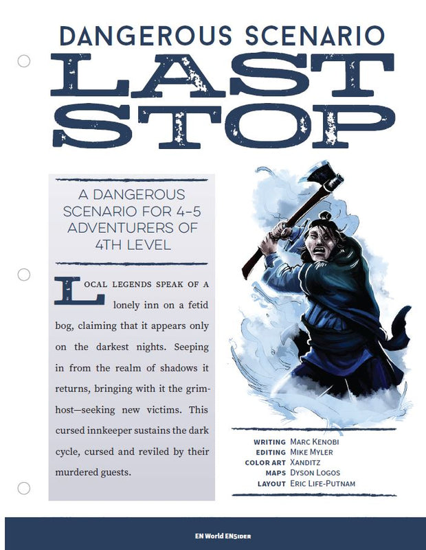 Dangerous Scenarios: Last Stop (D&D 5e)